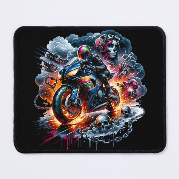 Item preview, rider on a motorcycle  designed and sold by Maria Pit.