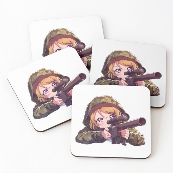 Item preview, Chibi Hanayo Koizumi Love Live Sniper Cute Kawaii designed and sold by Williamhallano.