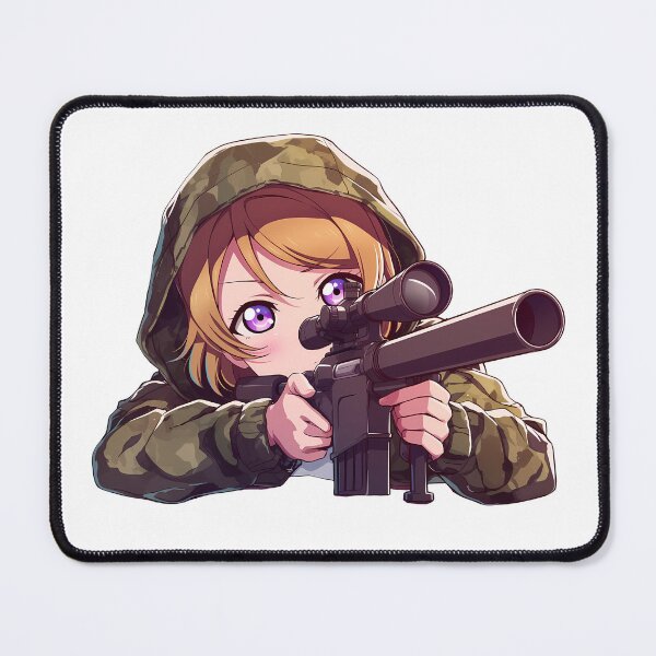 Item preview, Chibi Hanayo Koizumi Love Live Sniper Cute Kawaii designed and sold by Williamhallano.
