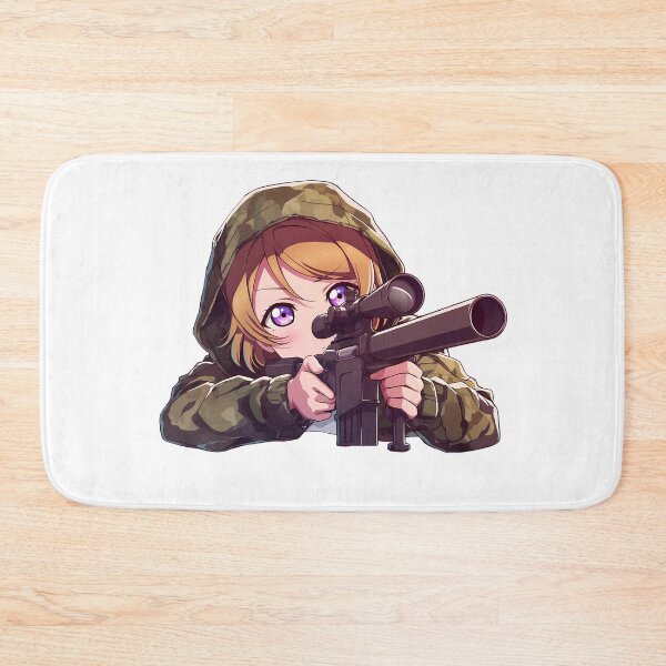 Item preview, Chibi Hanayo Koizumi Love Live Sniper Cute Kawaii designed and sold by Williamhallano.