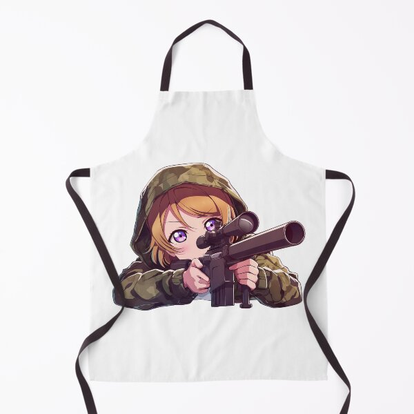 Item preview, Chibi Hanayo Koizumi Love Live Sniper Cute Kawaii designed and sold by Williamhallano.