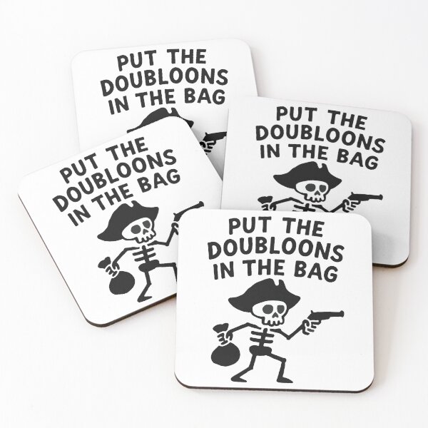Item preview, Pirate Skeleton Demands Doubloons ??‍☠️ designed and sold by PitselehStudio.