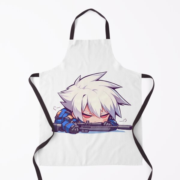 Item preview, Game Chibi Jin Kisaragi Blazblue Sniper Cute Kawaii designed and sold by Williamhallano.