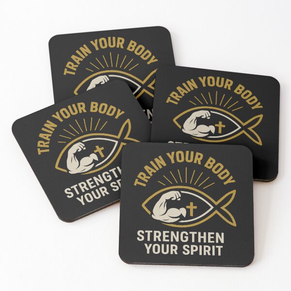Item preview, Faith & Fitness Christian Workout Motivation designed and sold by JaelTees.