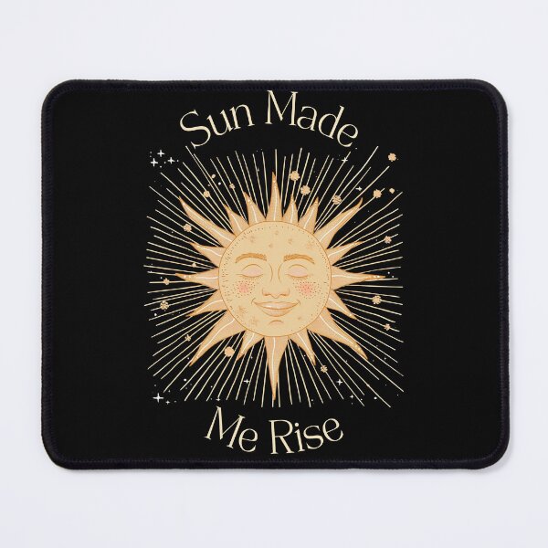 Item preview, Sun Made Me Rise – Radiant Sun Face Illustration designed and sold by Zodilite.