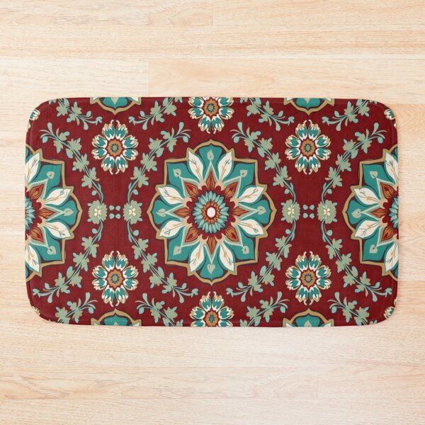 Item preview, Herat Afghanistan Antique Rug – Oriental Boho Ethnic Tapestry Pattern designed and sold by sadedream.