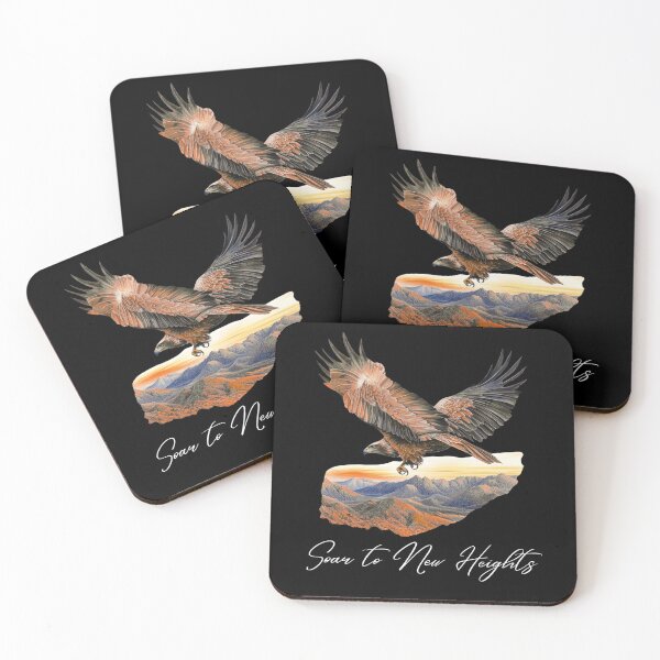 Item preview, Soar to New Heights - Wedge-Tailed Eagle at Sunset designed and sold by Zodilite.