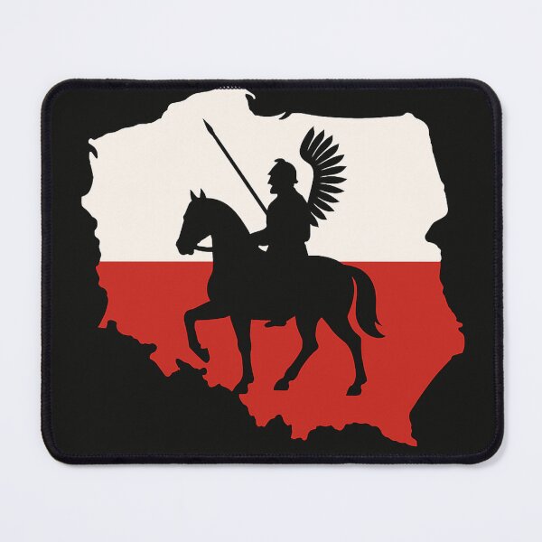 Item preview, Silhouette of a Polish winged hussar on horseback designed and sold by CracStudio.