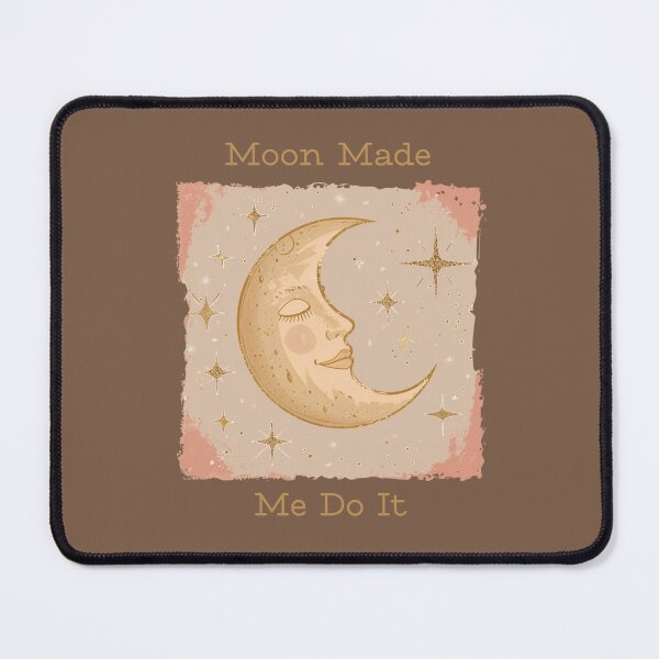 Item preview, Moon Made Me Do It – Vintage Crescent Moon Art designed and sold by Zodilite.