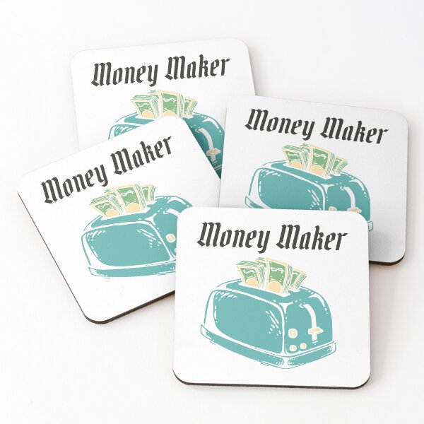 Item preview, Money Maker Toaster designed and sold by Short Stories Me.