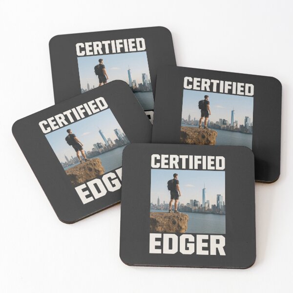 Item preview, Certified Edger – Meme Poster designed and sold by Enea Kelo.