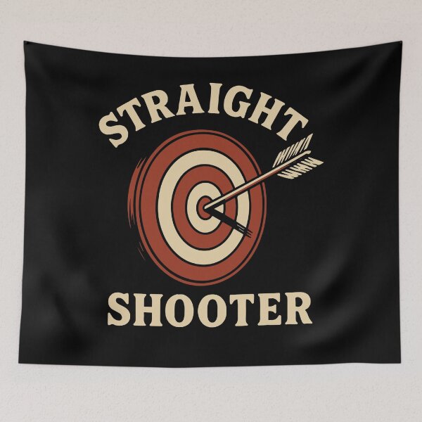 Item preview, Straight Shooter Archery Bow Archer Funny designed and sold by LuminOrb.