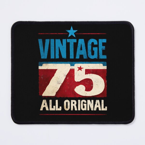 Item preview, Vintage 75 All Original Design Tee Birthday designed and sold by Blurbean.