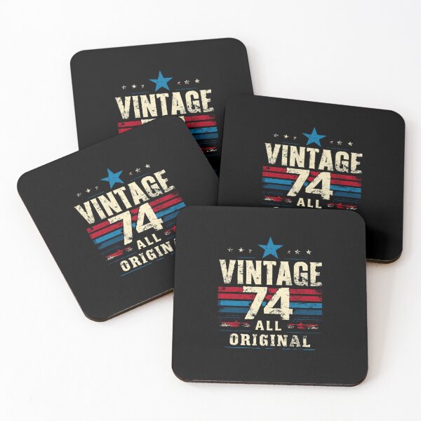 Item preview, Vintage 74 All Original Design Tee Birthday designed and sold by Blurbean.