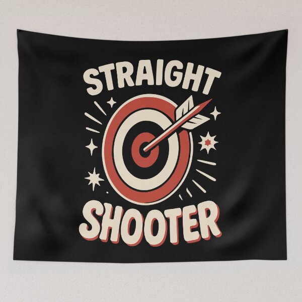 Item preview, Straight Shooter Archery Bow Archer Funny designed and sold by LuminOrb.