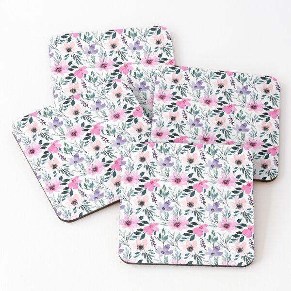 Item preview, pink floral blouse designed and sold by upupupshop.