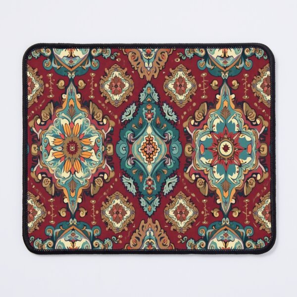 Item preview, Afghanistan Tribal Rug Print – Ethnic Boho Geometric Wall Tapestry designed and sold by sadedream.
