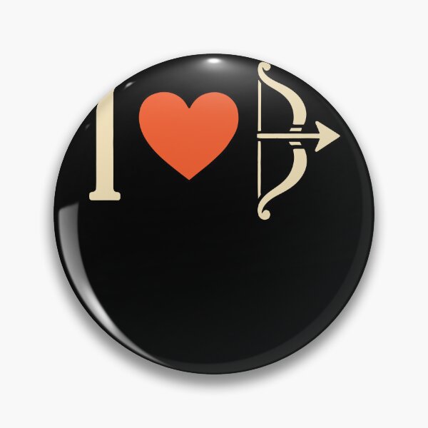 Artikelvorschau, Ich Liebe Bogenschießen Bogen Ziel Bogenschütze entworfen und verkauft von LuminOrb.