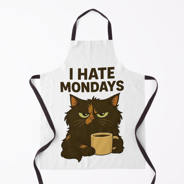 Item preview, I hate Mondays with the cat designed and sold by SzewArt.