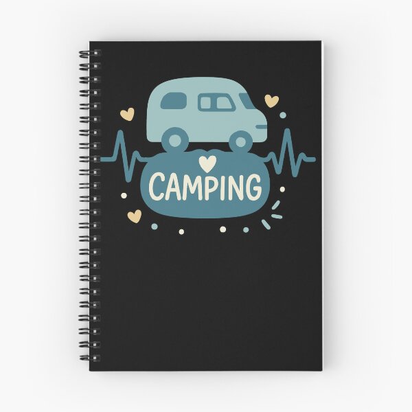 Item preview, Camping Love Camper Van Adventure Fun designed and sold by LuminOrb.