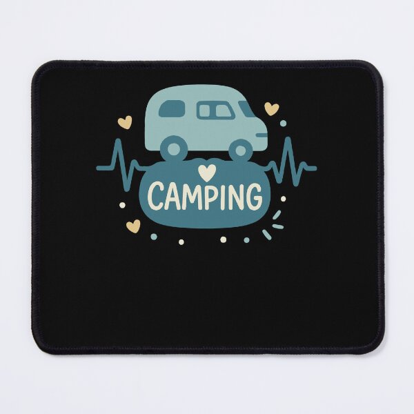 Item preview, Camping Love Camper Van Adventure Fun designed and sold by LuminOrb.