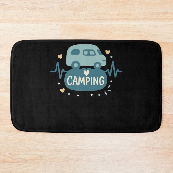 Item preview, Camping Love Camper Van Adventure Fun designed and sold by LuminOrb.