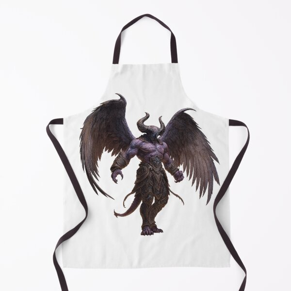 Item preview, Dark Winged Demon Warrior designed and sold by AlexLineArt.