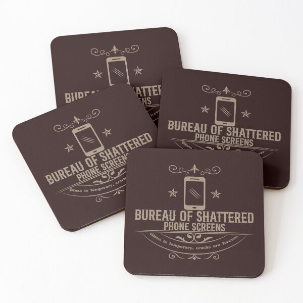 Item preview, Bureau of Shattered Phone Screens designed and sold by Milena R..
