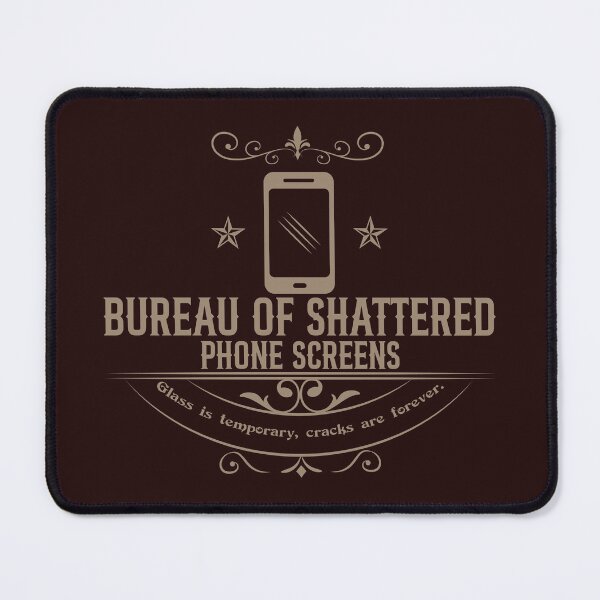 Item preview, Bureau of Shattered Phone Screens designed and sold by Milena R..