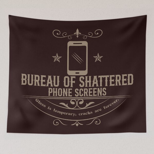 Item preview, Bureau of Shattered Phone Screens designed and sold by Milena R..