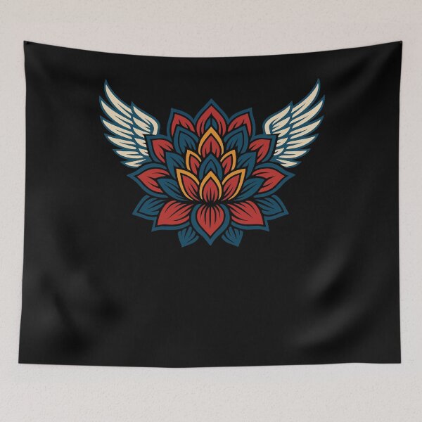 Item preview, Embrace Mindfulness with Wings of Affirmation designed and sold by LuminOrb.