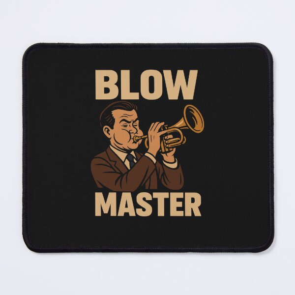 Item preview, Blow Master – Funny Jazz Meme designed and sold by Enea Kelo.