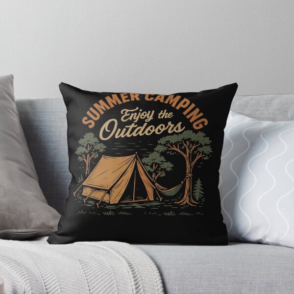 Item preview, Summer Camping Enjoy The Outdoors Camper Fun designed and sold by LuminOrb.