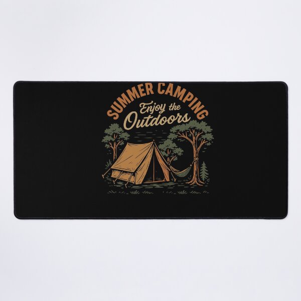 Item preview, Summer Camping Enjoy The Outdoors Camper Fun designed and sold by LuminOrb.