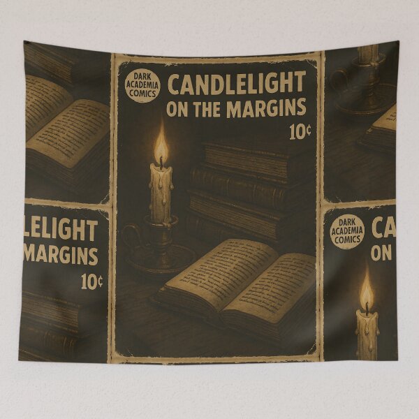Item preview, Moody Dark Academia: Candlelight on the margins designed and sold by bapupa.