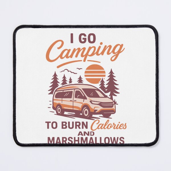 Item preview, I Go Camping To Burn Calories Camper Van Adventure designed and sold by LuminOrb.