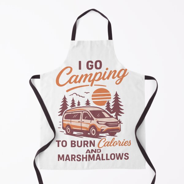 Item preview, I Go Camping To Burn Calories Camper Van Adventure designed and sold by LuminOrb.