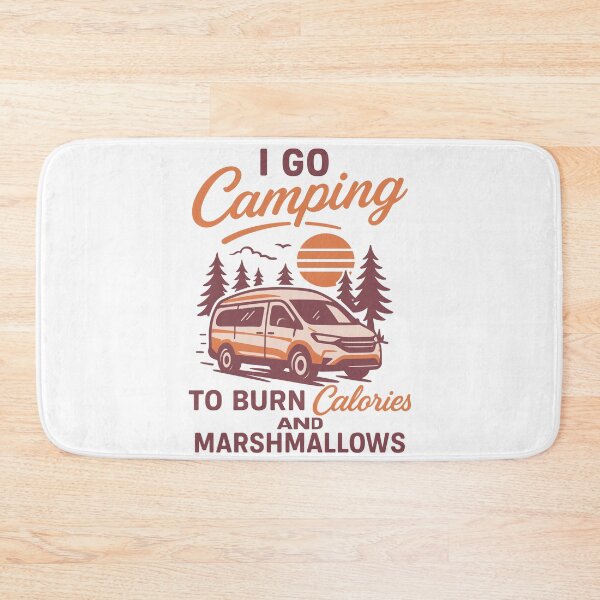 Item preview, I Go Camping To Burn Calories Camper Van Adventure designed and sold by LuminOrb.