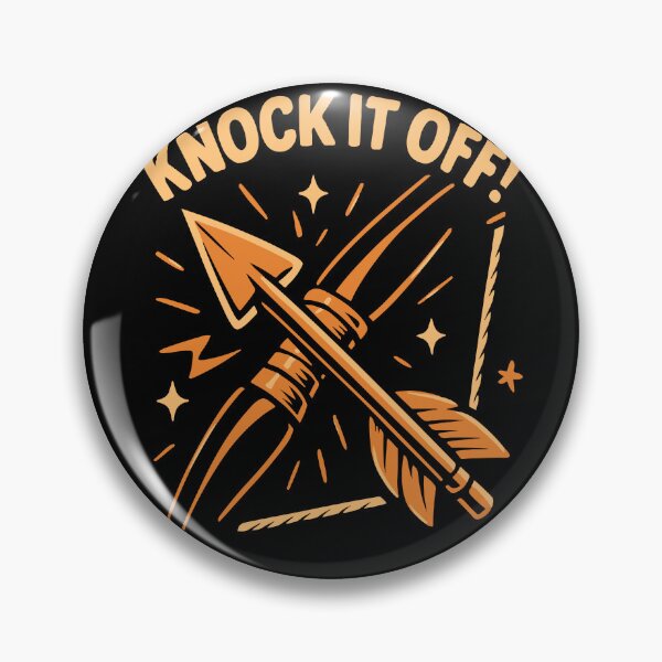 Item preview, Archery Bow Funny Archer Knock It Off designed and sold by LuminOrb.