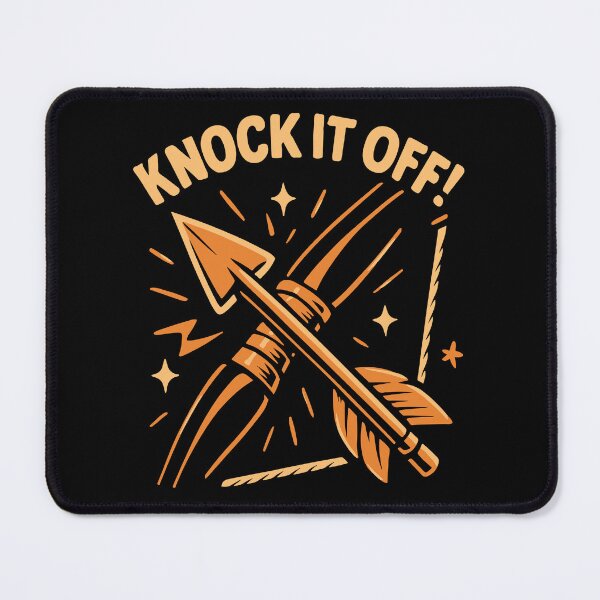 Item preview, Archery Bow Funny Archer Knock It Off designed and sold by LuminOrb.