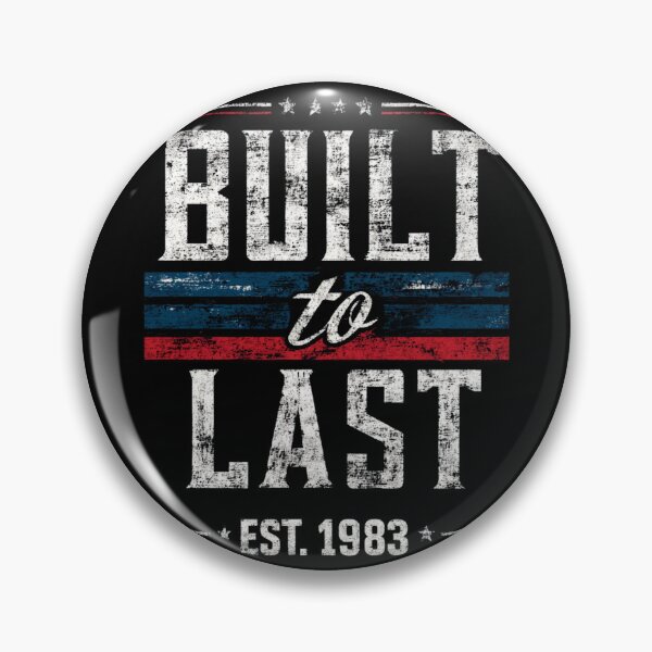 Item preview, Built To Last Est 1983 Tee Birthday designed and sold by Blurbean.