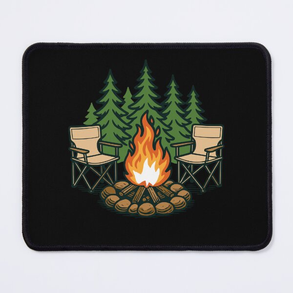 Item preview, Funny Camping Chairs Campfire Camper Adventure designed and sold by LuminOrb.