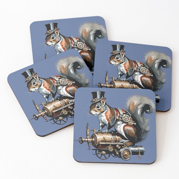 Item preview, Squirrel as steampunk funny designed and sold by IHImage.