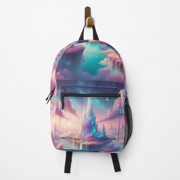 Item preview, Floating Dreamscape – Surreal Fantasy Pastel Art designed and sold by DreamArt Creations.