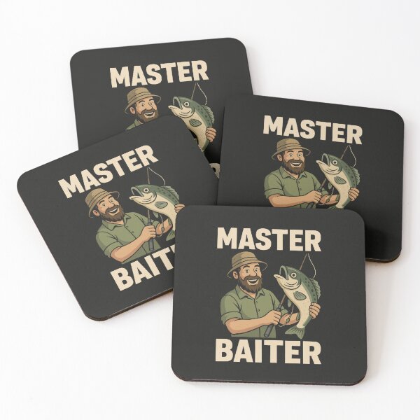 Item preview, Master Baiter – Funny Fishing Meme designed and sold by Enea Kelo.