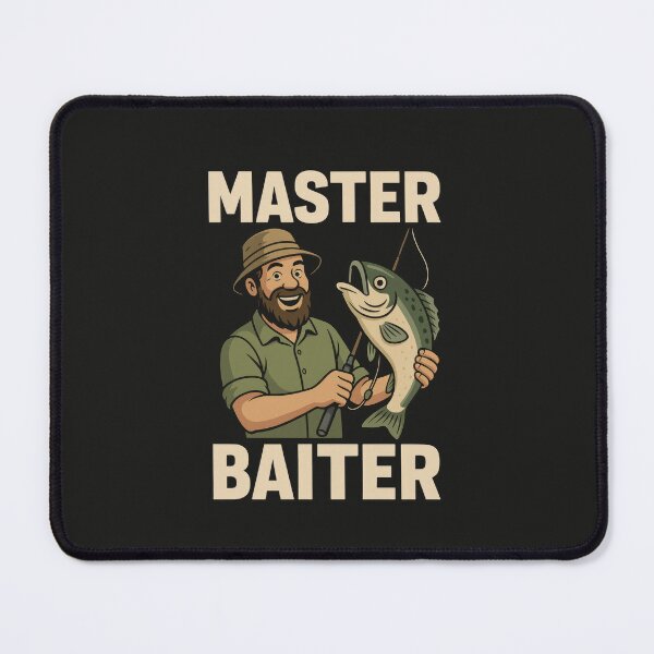 Item preview, Master Baiter – Funny Fishing Meme designed and sold by Enea Kelo.
