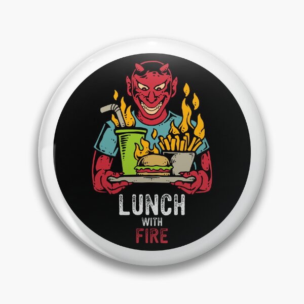 Item preview, Lunch with Fire designed and sold by Short Stories Me.