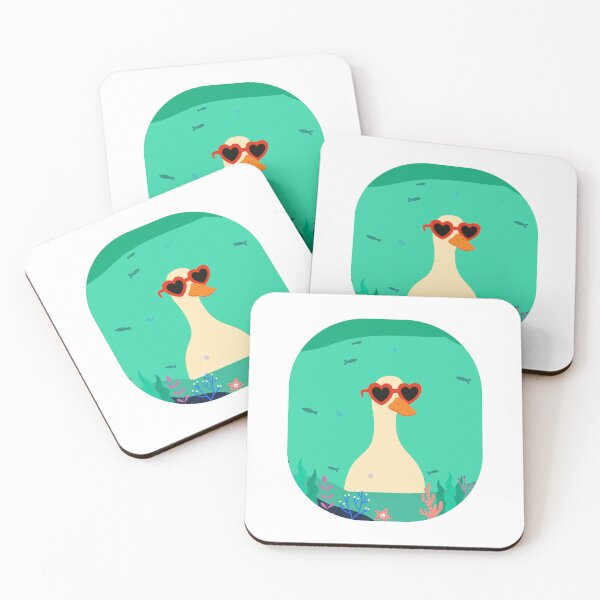 Item preview, Sunny Paradise – Cool Sunglasses Duck designed and sold by AMCshoppingg.