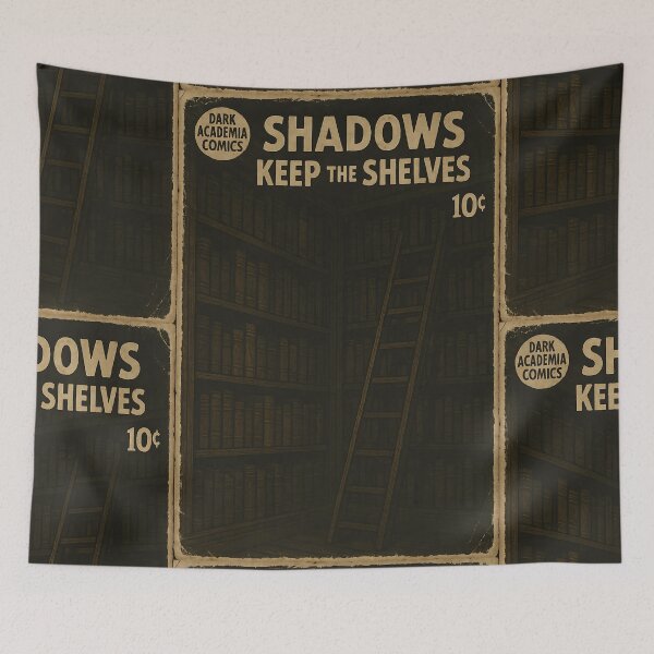 Item preview, Gothic Dark Academia: Shadows keep the shelves designed and sold by bapupa.
