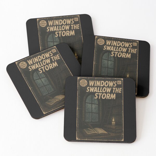 Item preview, Scholarly Dark Academia: Windows swallow the storm designed and sold by bapupa.